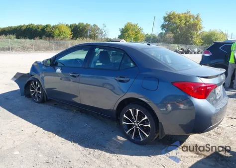 2018 Toyota Corolla Xse from USA, damaged, VIN 2T1BURHE5JC986585